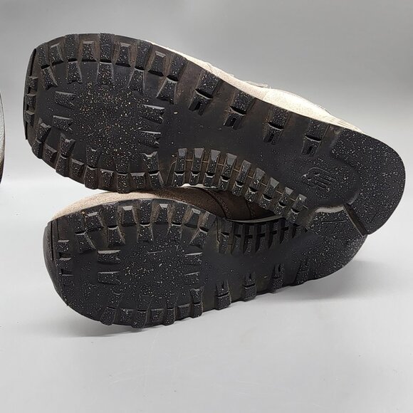 New Balance 574 Men's Sneakers Gray Suede Mesh Size 9 US Used Condition - Picture 9 of 15